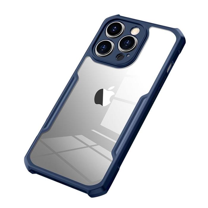 XUNDD - XUNDD iPhone 14 Pro Skal Akryl + TPU Anti-drop Blå