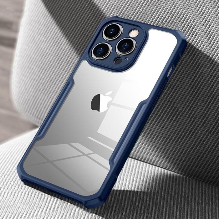 XUNDD - XUNDD iPhone 14 Pro Skal Akryl + TPU Anti-drop Blå