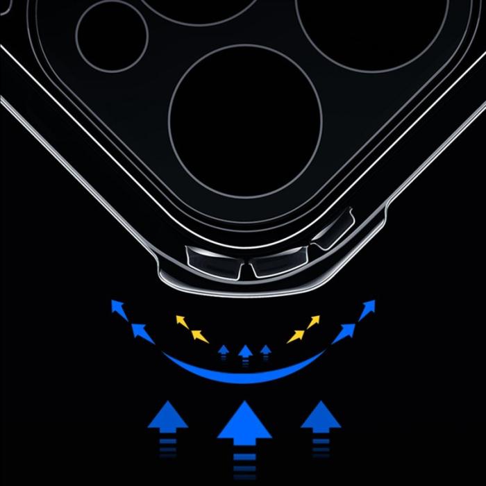 XUNDD - XUNDD iPhone 14 Pro Skal Akryl + TPU Anti-drop Blå