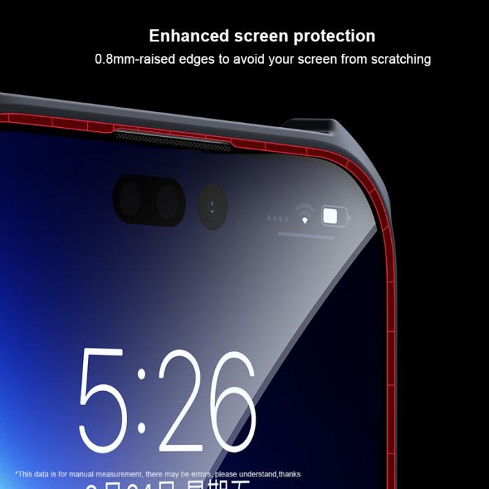 XUNDD - XUNDD iPhone 15 Plus Skal - Anti-scratch, Acrylic+TPU - Svart