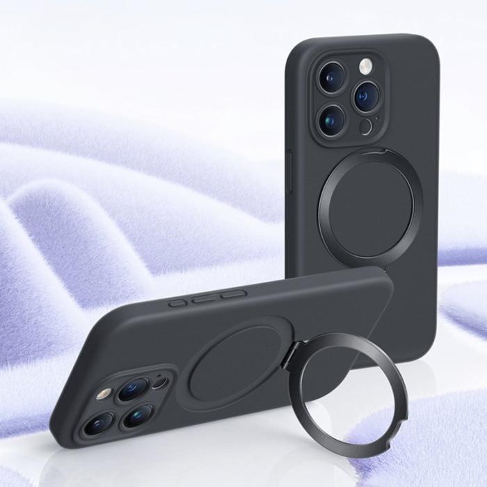 XUNDD - XUNDD iPhone 15 Pro Max Reno Skal Magnetisk Ställ - Svart