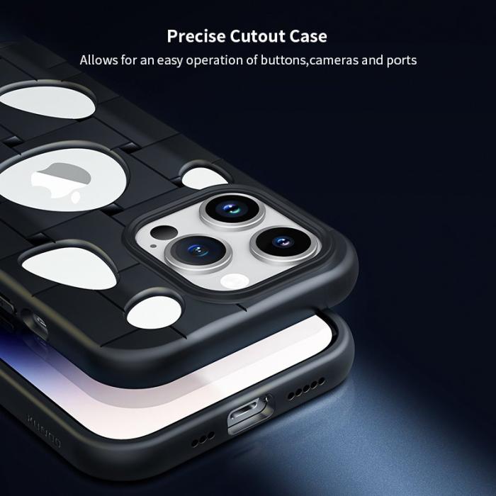 XUNDD - XUNDD iPhone 15 Pro Max Skal Hollow Holes Värmeavledning Svart