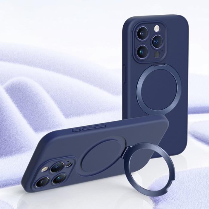 XUNDD - XUNDD iPhone 15 Pro Reno Skal Magnetisk Blå Scratch Proof