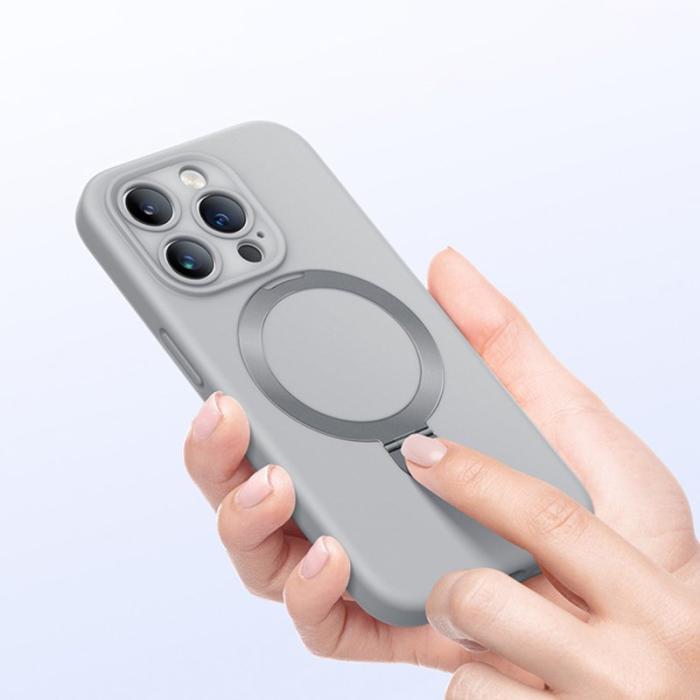 XUNDD - XUNDD iPhone 15 Pro Reno Skal Magnetisk Grå Scratch Proof