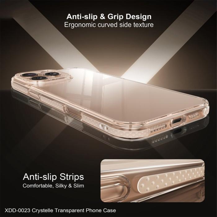 XUNDD - XUNDD iPhone 16 Pro Max Skal Klar Anti-Scratch Hård PC Transparent