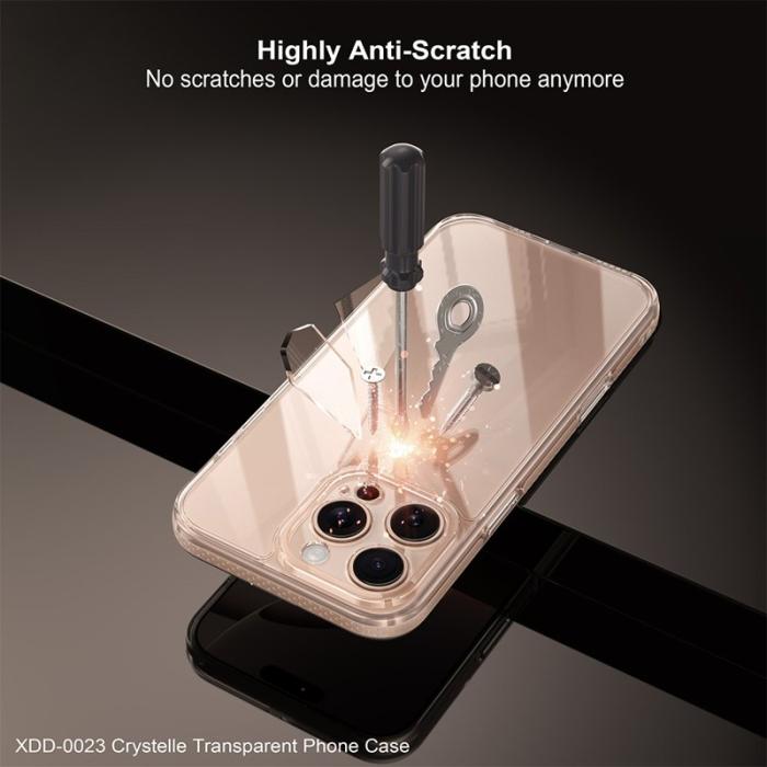 XUNDD - XUNDD iPhone 16 Pro Max Skal Klar Anti-Scratch Hård PC Transparent