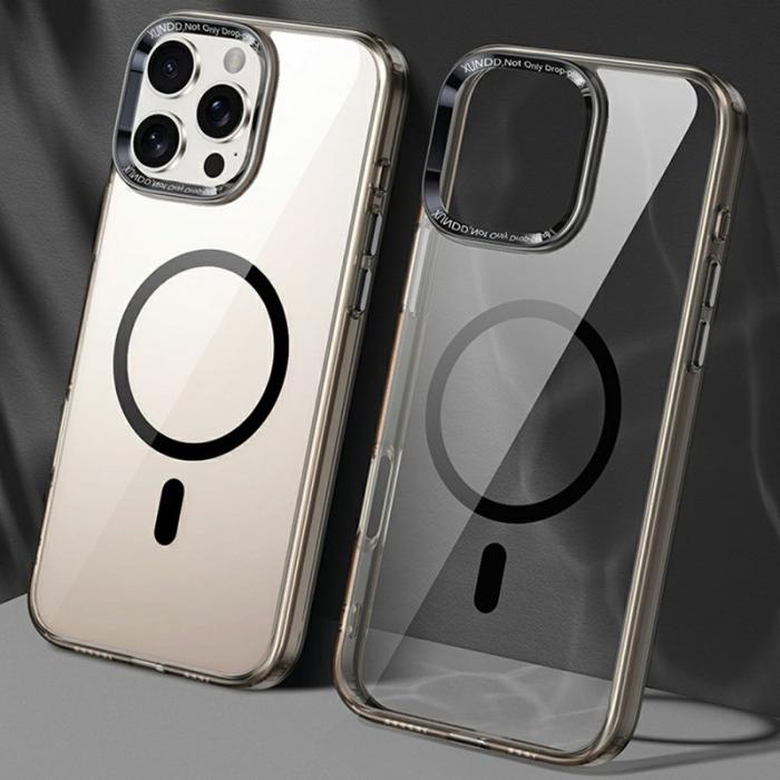 XUNDD - XUNDD iPhone 16 Pro Max Skal MagSafe TPU + Akryl Svart