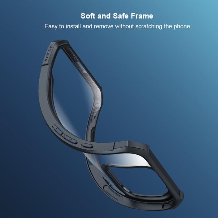 XUNDD - XUNDD iPhone 16 Pro Skal Hybrid TPU + Akryl Klar Stötsäker