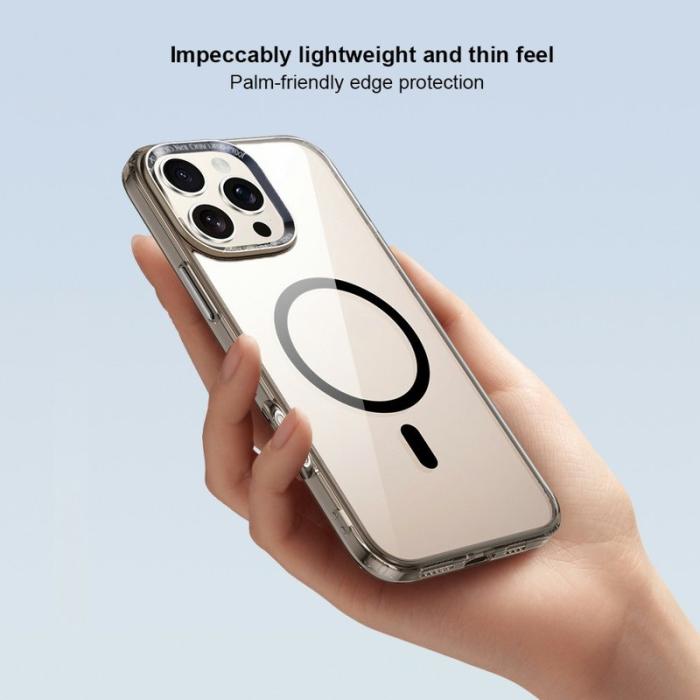 XUNDD - XUNDD iPhone 16 Pro Skal MagSafe TPU + Akryl Luftkuddar Svart