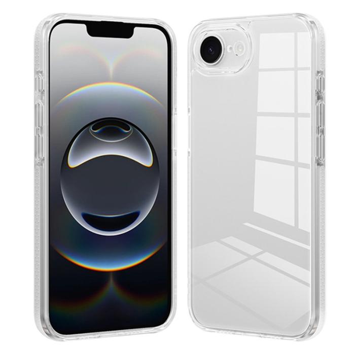 XUNDD - XUNDD iPhone 16e Skal Klart Anti-Scratch Hård PC Mobilfodral