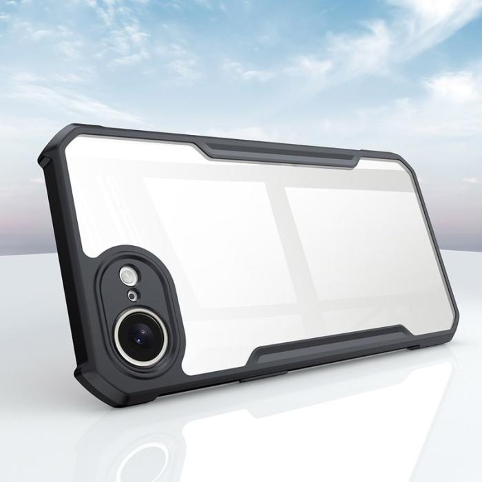 XUNDD - XUNDD iPhone 16e Skal TPU+Acrylic Repellerande Fodral Transparent