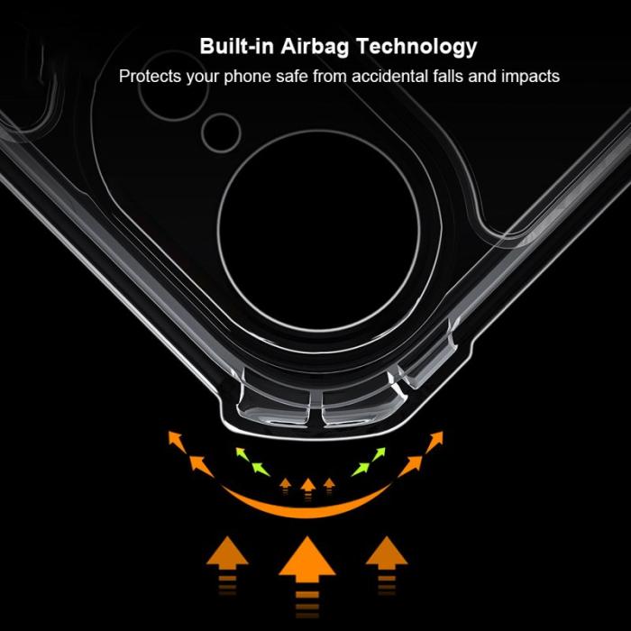 XUNDD - XUNDD iPhone 16e Skal TPU+Acrylic Repellerande Fodral Transparent