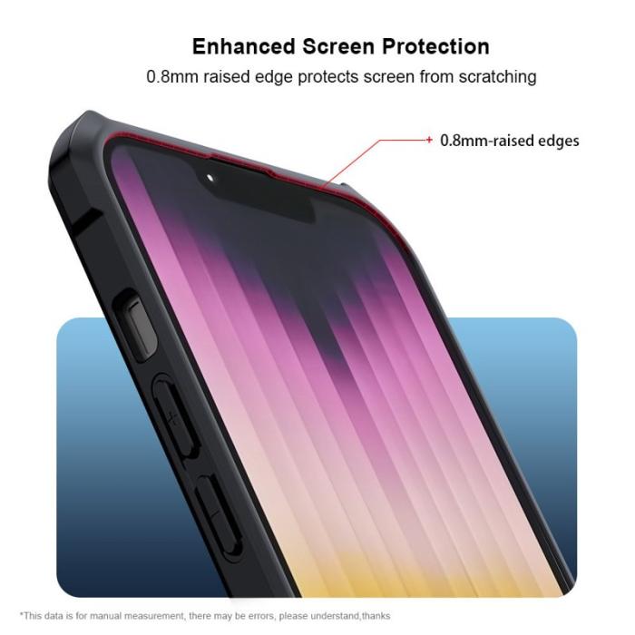 XUNDD - XUNDD iPhone 16e Skal TPU+Acrylic Repellerande Fodral Transparent