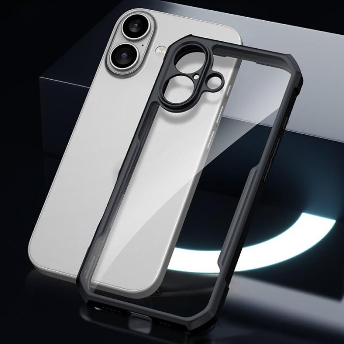 XUNDD - XUNDD iPhone 17 Skal Dropproof TPU + Akryl Klar Bakside