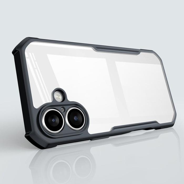 XUNDD - XUNDD iPhone 17 Skal Dropproof TPU + Akryl Klar Bakside