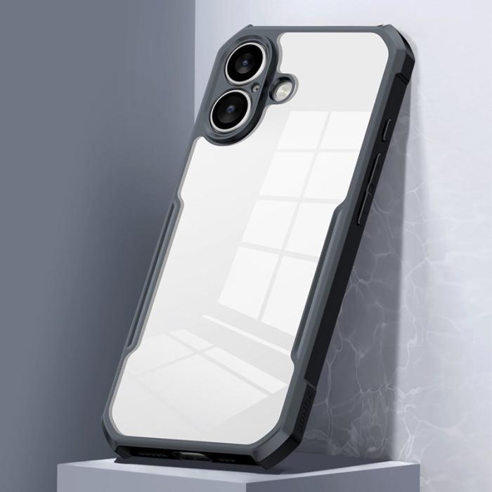 XUNDD - XUNDD iPhone 17 Skal Dropproof TPU + Akryl Klar Bakside