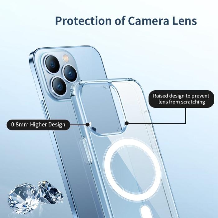 XUNDD - XUNDD Mag Series Skal iPhone 14 Pro Max 6.7 tum Transparent