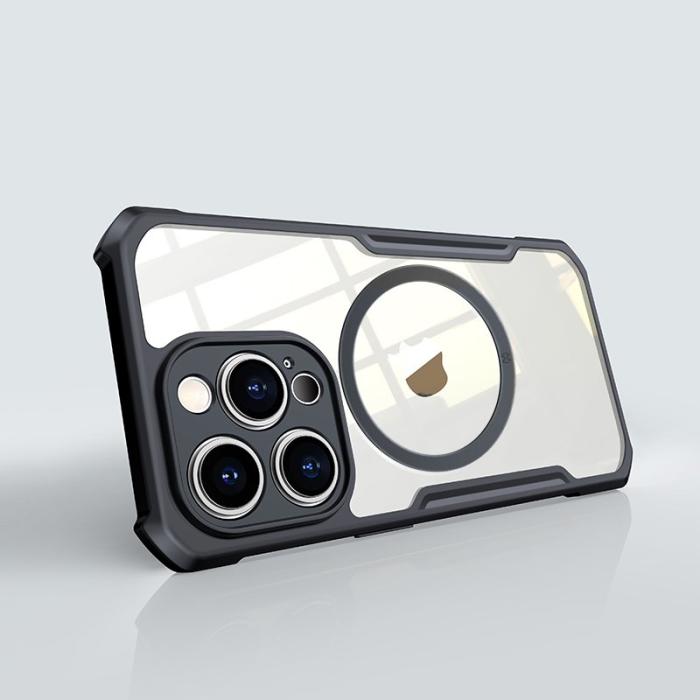 XUNDD - XUNDD Magnetic Fodral iPhone 13 Pro 6.1 tum Slim Skydd Transparent