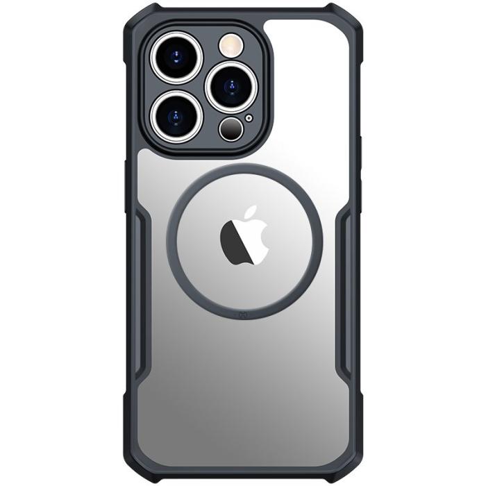 XUNDD - XUNDD Magnetic Fodral iPhone 13 Pro Max Slim Skydd Transparent