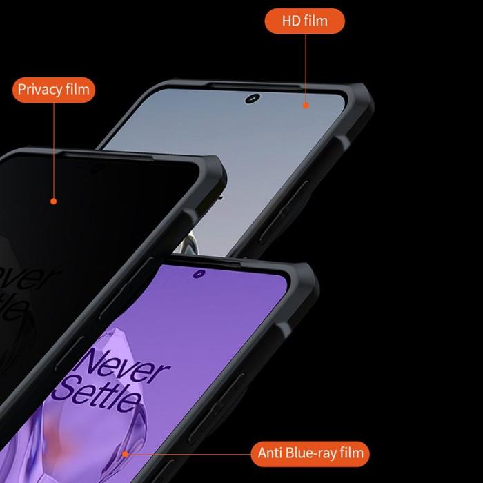 XUNDD - XUNDD OnePlus 12 5G Skal Magnetiskt Akryl+TPU Svart