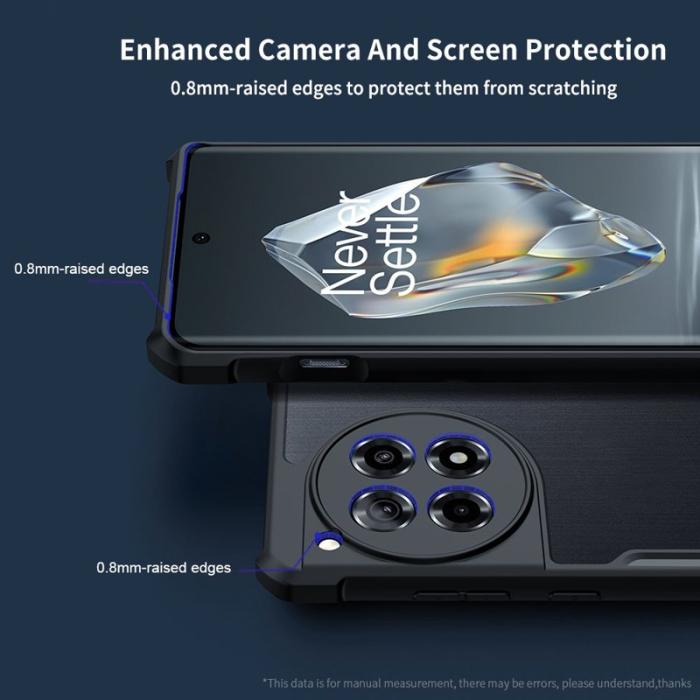 XUNDD - XUNDD OnePlus Ace 3 5G Skal HD Clear Design Transparent