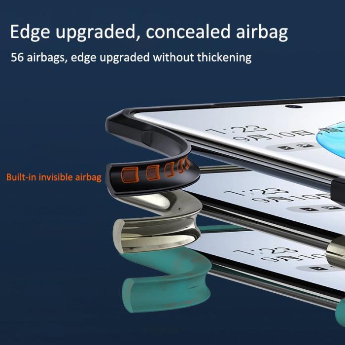 XUNDD - XUNDD Samsung Galaxy Note20 Fodral Stöttålig TPU+Acrylic Svart