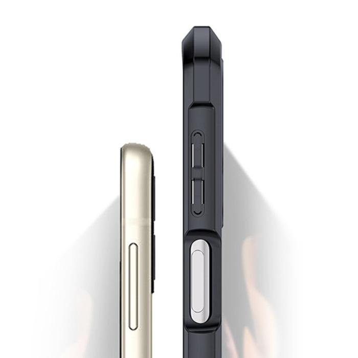 XUNDD - XUNDD Samsung Galaxy Z Flip4 5G Skal Acrylic TPU Svart