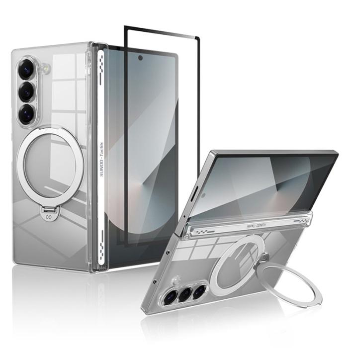 XUNDD - XUNDD Samsung Galaxy Z Fold6 5G Mobilskal med Kickstand Svart