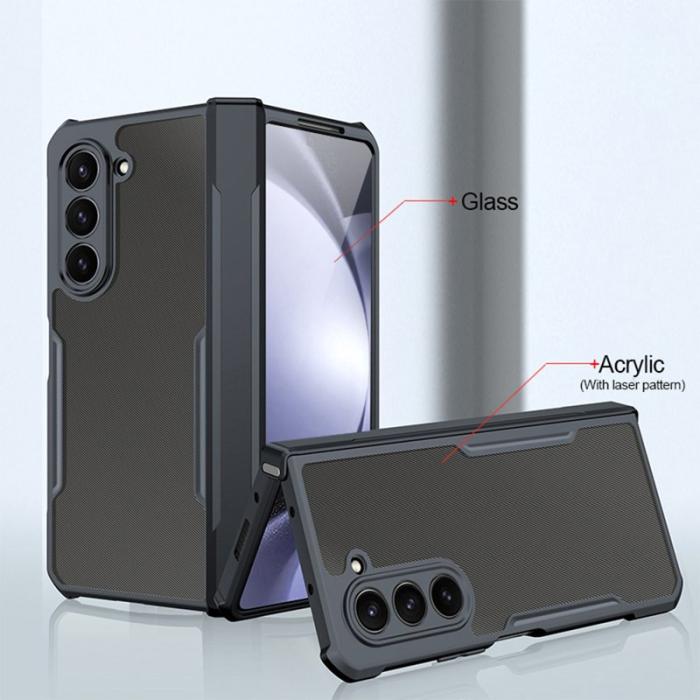 XUNDD - XUNDD Samsung Galaxy Z Fold6 Fodral TPU+Acrylic Svart