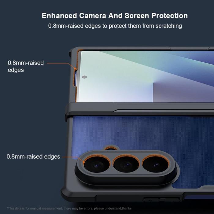 XUNDD - XUNDD Samsung Galaxy Z Fold7 Fodral TPU + Akryl Svart