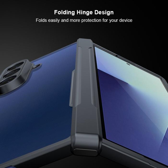 XUNDD - XUNDD Samsung Galaxy Z Fold7 Fodral TPU + Akryl Svart