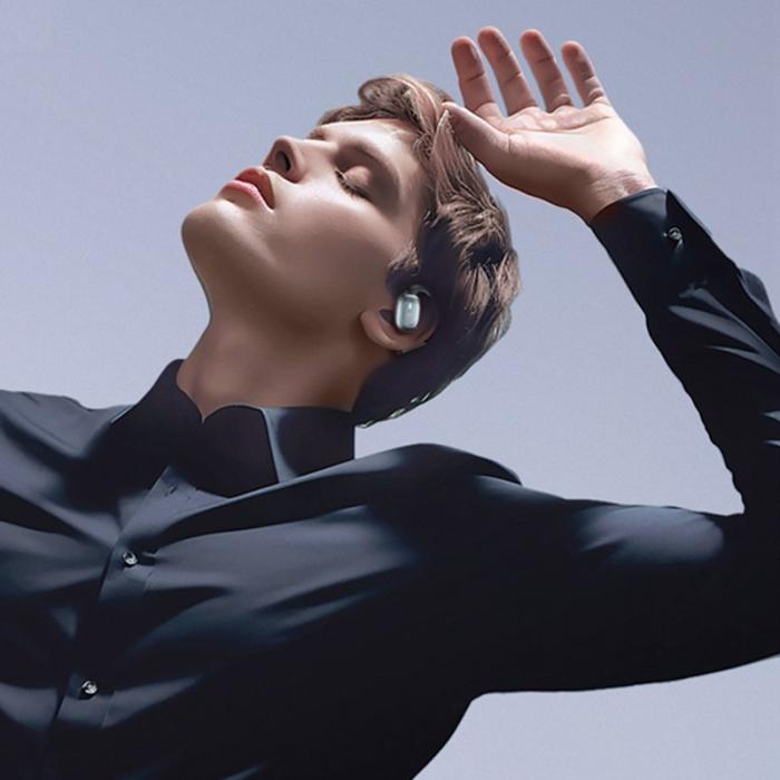 XUNDD - XUNDD W001 TWS Trådlösa Hörlurar HiFi Ljud Svart