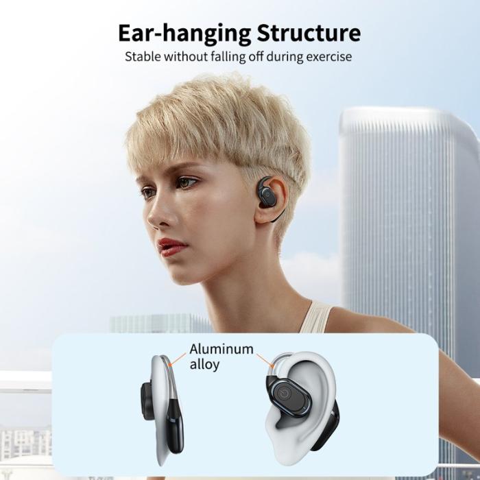XUNDD - XUNDD W004 Öronhörlurar Bluetooth Öppen Design Beige