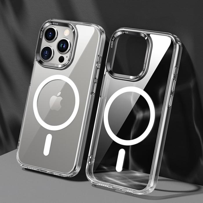 XUNDD - XUNDD Wisely Series iPhone 15 Pro Skal MagSafe Transparent