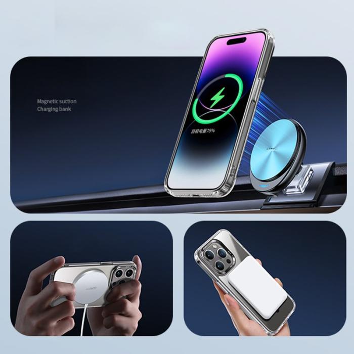 XUNDD - XUNDD Wisely Series iPhone 15 Pro Skal MagSafe Transparent