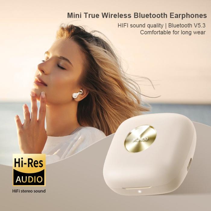 XUNDD - XUNDD X19 TWS Bluetooth Earbuds Mini Trådlösa Svart