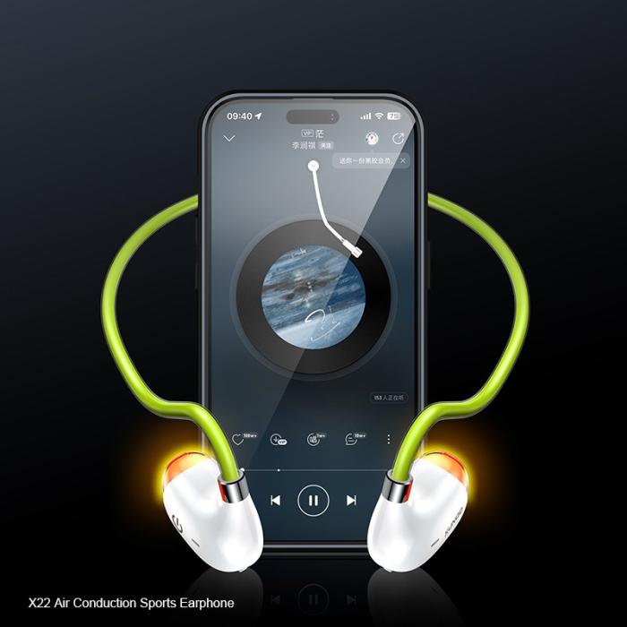 XUNDD - XUNDD X22 Trådlösa Sporthörlurar Bluetooth Svart