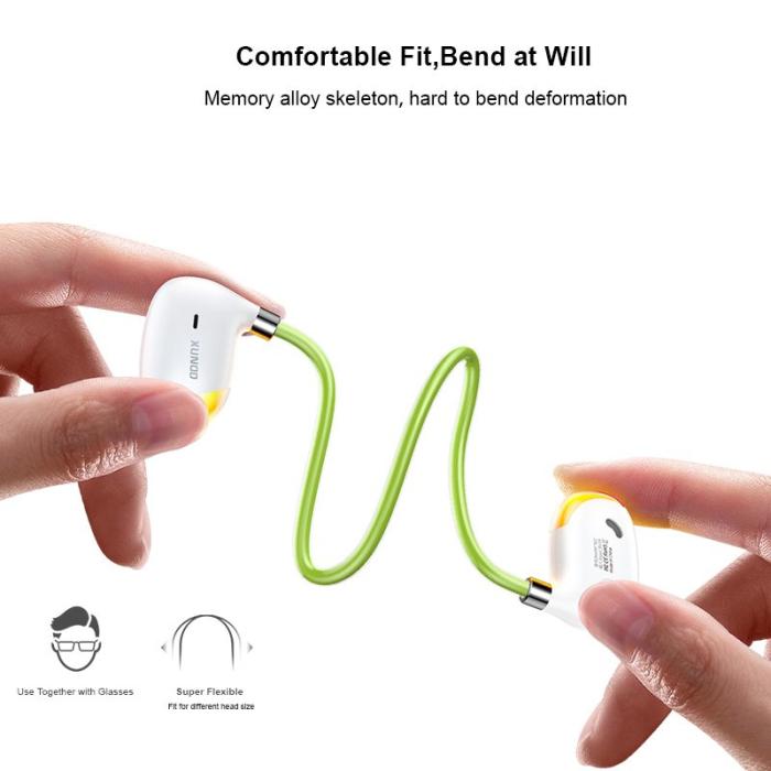 XUNDD - XUNDD X22 Trådlösa Sporthörlurar Bluetooth Svart