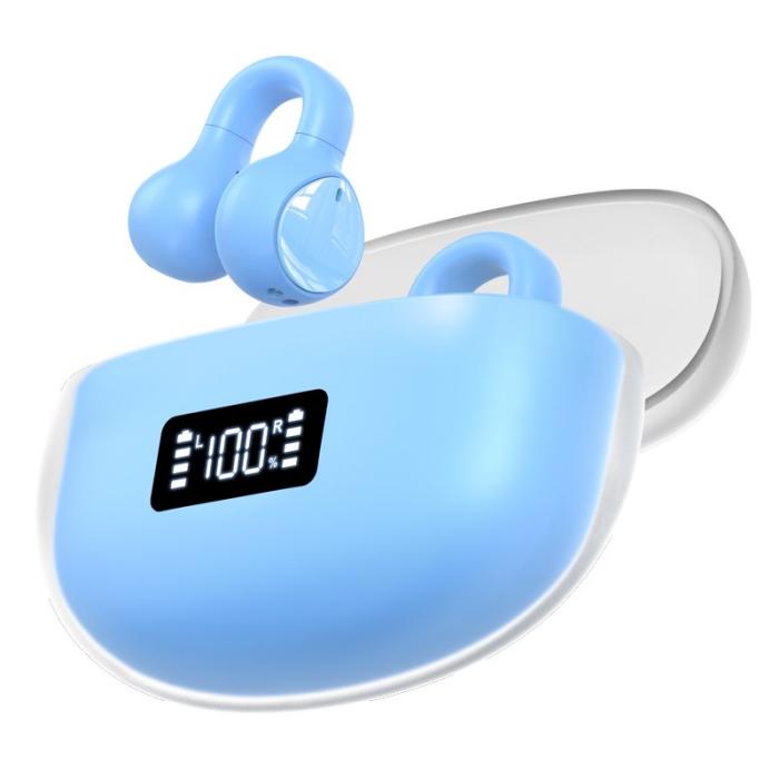 XUNDD - XUNDD X25 V5.3 TWS Hörlurar Sport Bluetooth Blå