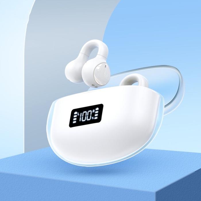 XUNDD - XUNDD X25 V5.3 TWS Hörlurar Sport Bluetooth Vit