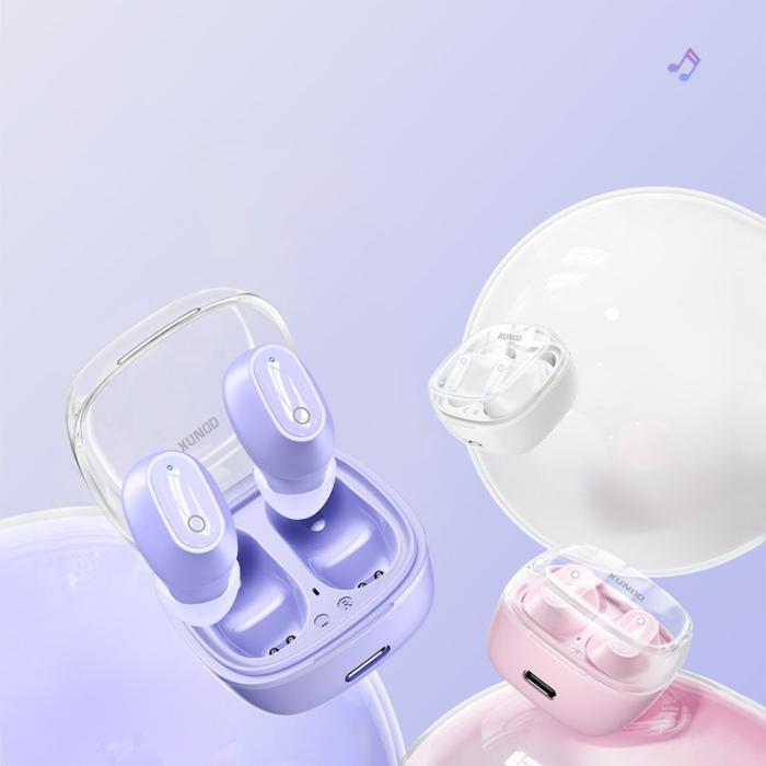 XUNDD - XUNDD X32 TWS Mini In-ear Bluetooth Hörlurar Trådlös Lila