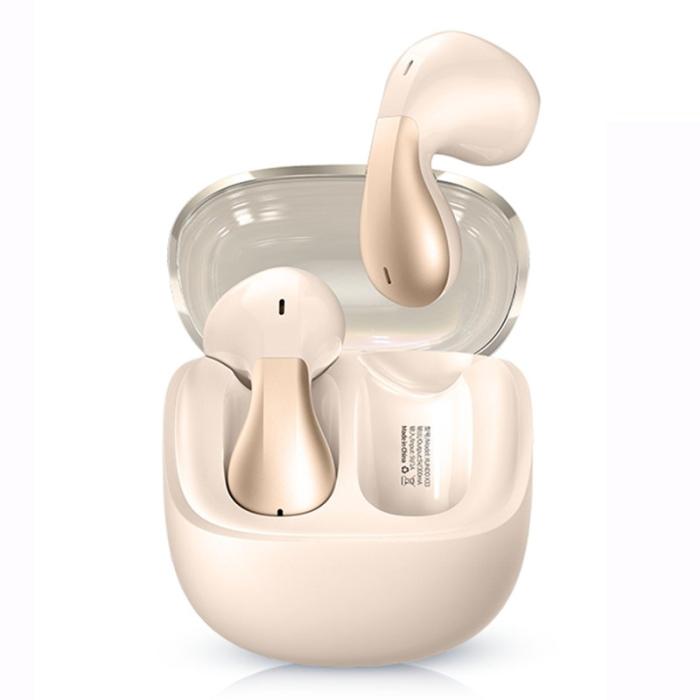 XUNDD - XUNDD X33 TWS Bluetooth Hörlurar Stereo Musik Gaming Khaki