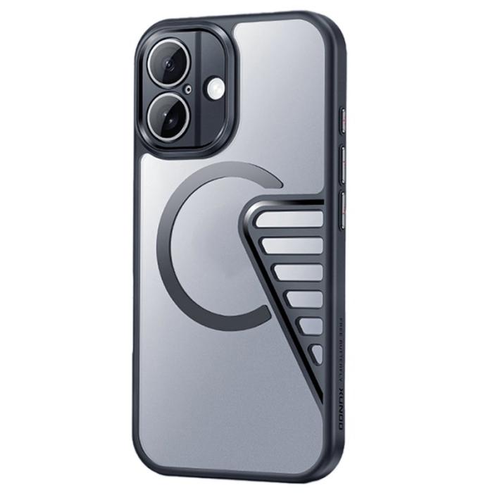 XUNDD - XUNDD XDD-0007 iPhone 16 Plus Skal MagSafe TPU+PC Matt Svart