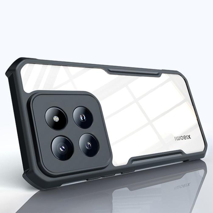 XUNDD - XUNDD Xiaomi 14 Pro Skal Slim-Fit Akryl+TPU Transparent