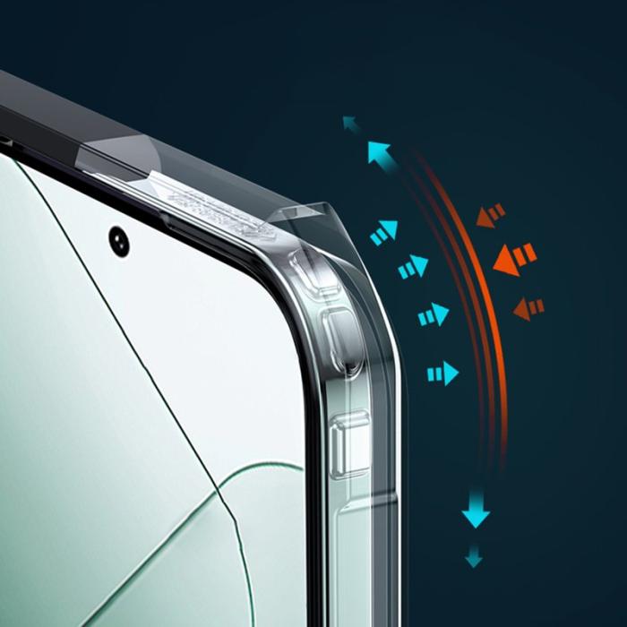 XUNDD - XUNDD Xiaomi 14 Skal Anti-drop Slim-Fit Transparent