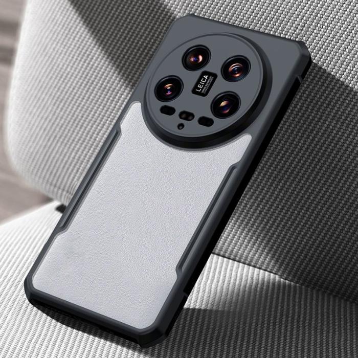 XUNDD - XUNDD Xiaomi 14 Ultra Skal TPU+Acrylic Drop Skydd Svart
