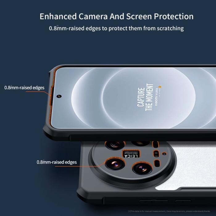 XUNDD - XUNDD Xiaomi 14 Ultra Skal TPU+Acrylic Drop Skydd Svart