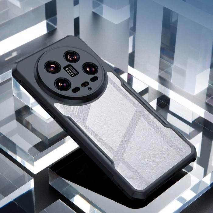 XUNDD - XUNDD Xiaomi 14 Ultra Skal TPU+Acrylic Drop Skydd Svart