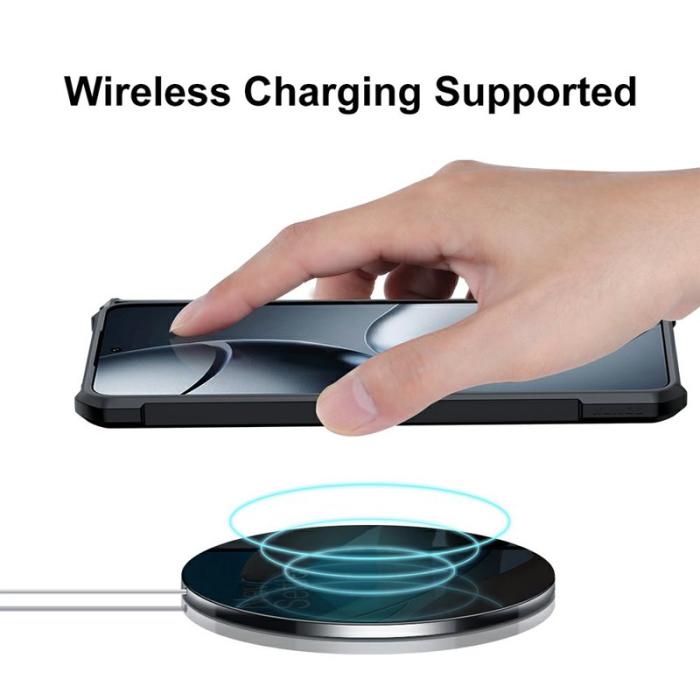 XUNDD - XUNDD Xiaomi 14T Pro Skal Drop-proof TPU + Akryl Klar Bakgrund