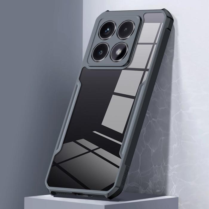 XUNDD - XUNDD Xiaomi 14T Skal Dropproof TPU + Akryl Klar Bakside